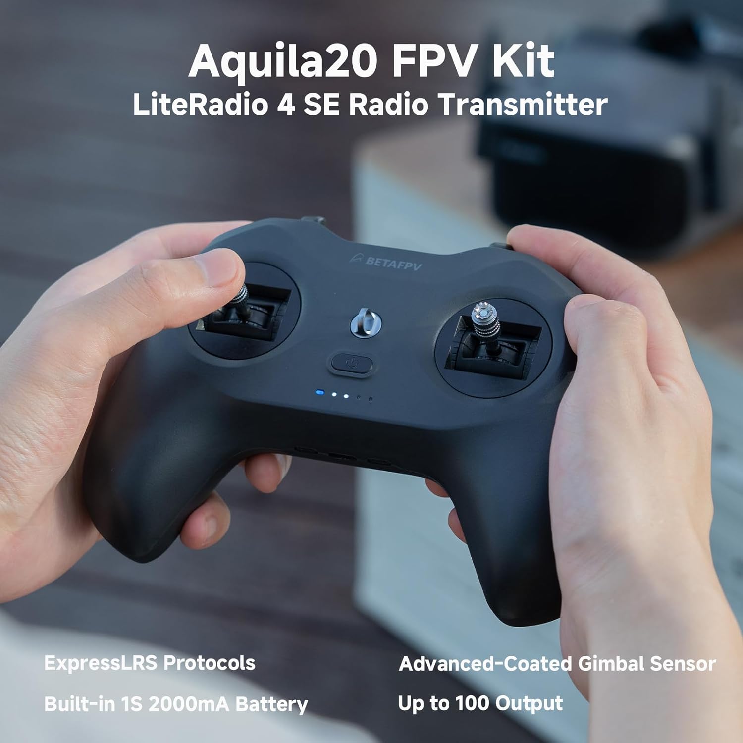 BETAFPV Aquila20 FPV RTF Kit — LiteRadio 4 SE, VR04 DVR Goggles, Altitude Hold, ELRS 2.4G | HD & Analog - FPV Drone | FUNYAT