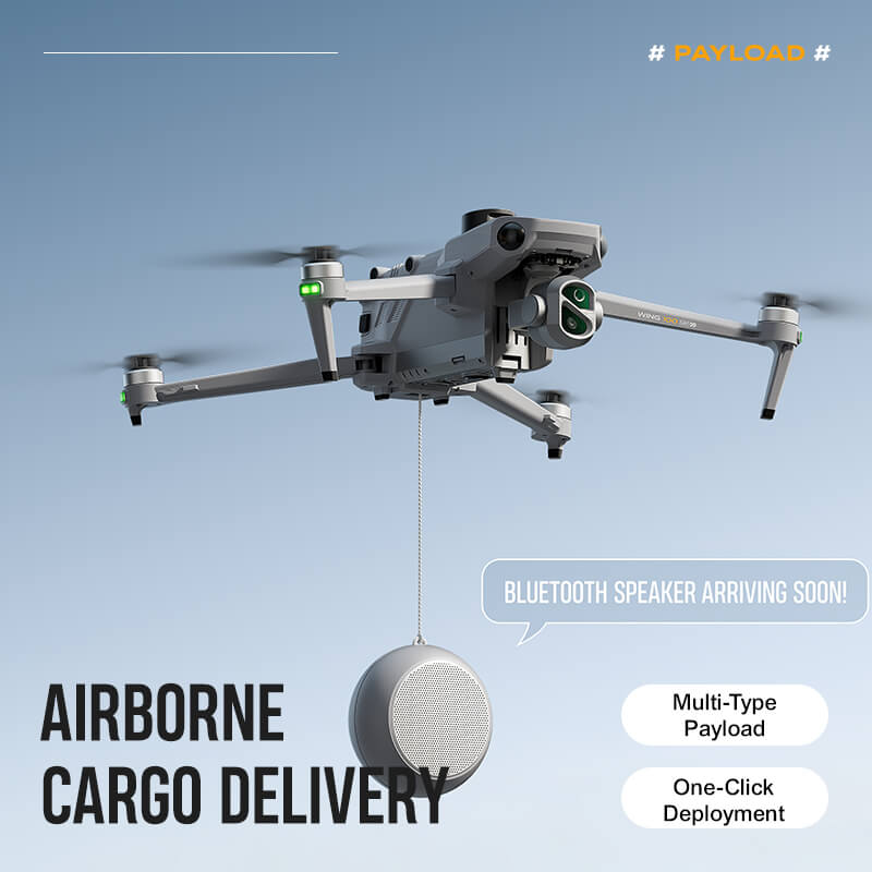 SMRC WING100 8K GPS Drone – 3-Axis Gimbal, Obstacle Avoidance, 5G, Optional Screen Remote - Drone | FUNYAT