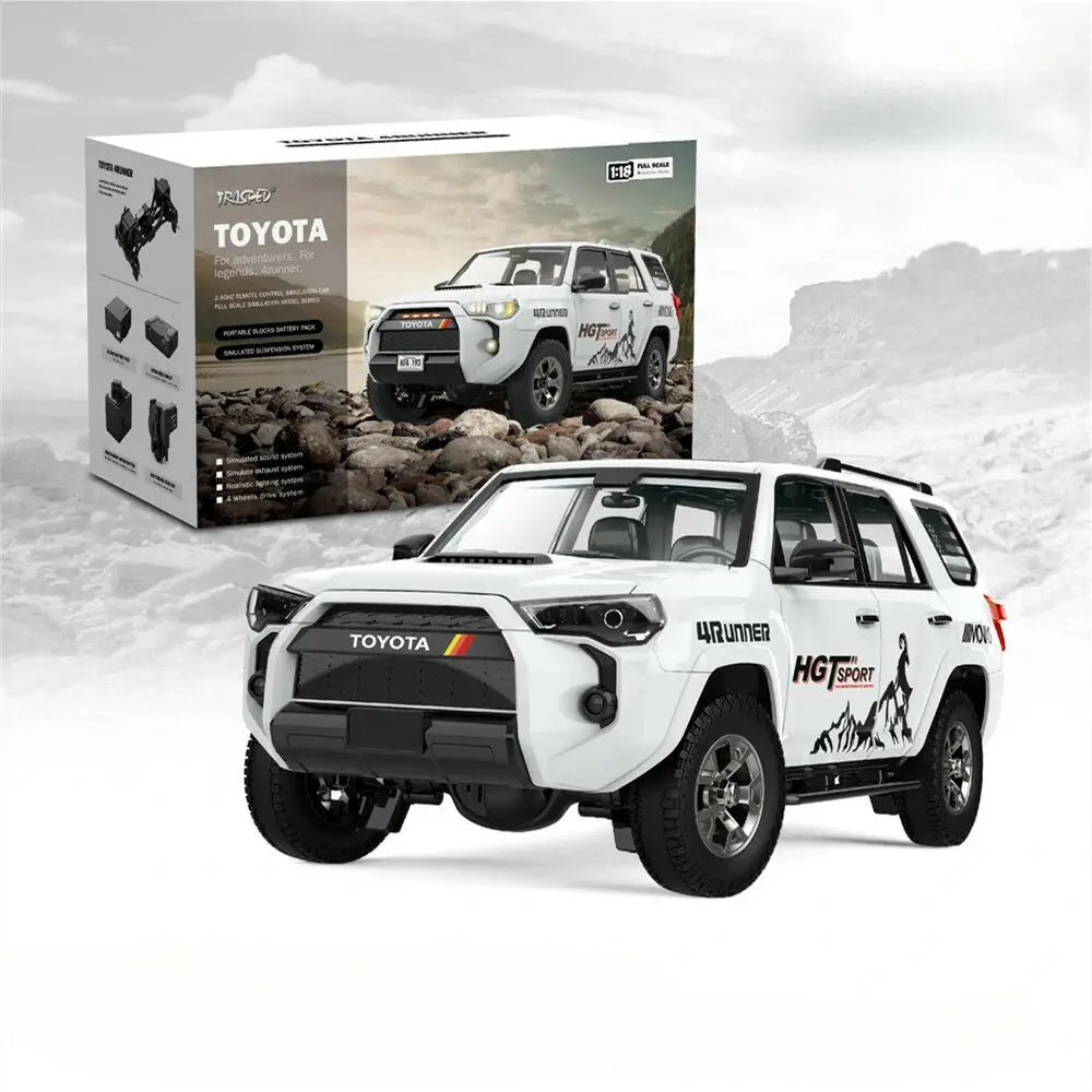 HG HG4-52 Toyota 4Runner 1/18 RC Rock Crawler — LED, Sound, 4WD