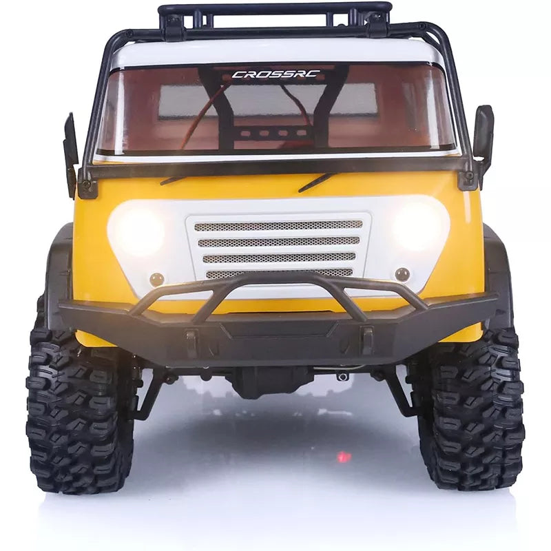 CROSSRC EMO JT6 6WD 6X6 1/10 RC Car Climbing Crawler Flatbed Truck Trailer Off Road Rescue Vehicle RTR