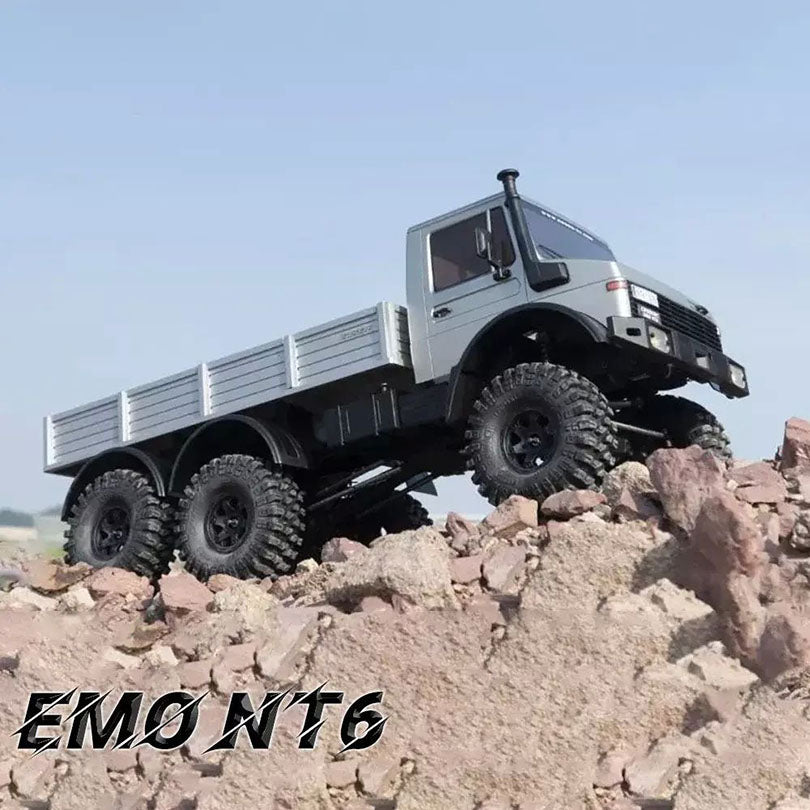 CROSSRC EMO NT6 Simulation Unimog 6WD 6x6 110 RC Car Off-Road Crawler Vehicle RTR FUNYAT