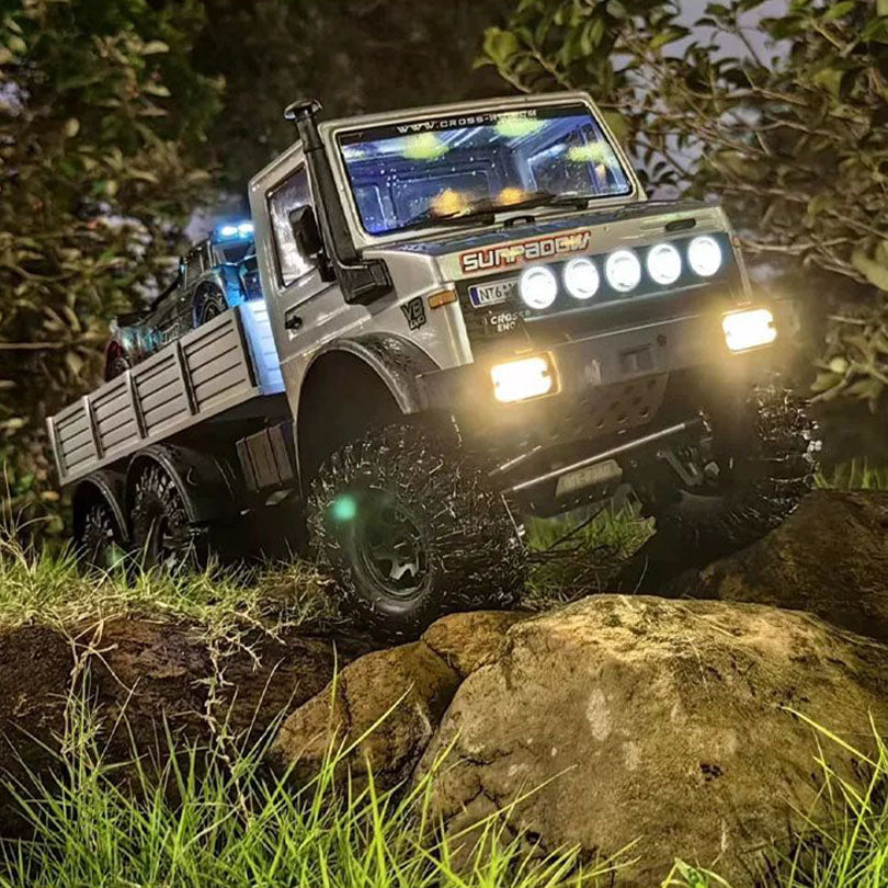 CROSSRC EMO NT6 Simulation Unimog 6WD 6x6 110 RC Car Off-Road Crawler Vehicle RTR FUNYAT