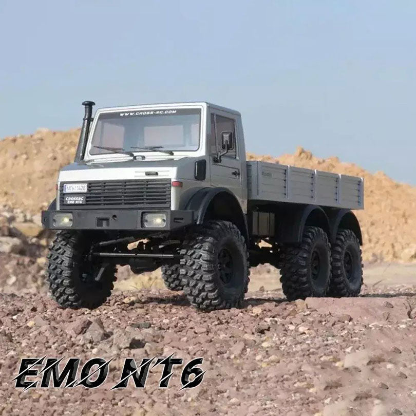 CROSSRC EMO NT6 Simulation Unimog 6WD 6x6 110 RC Car Off-Road Crawler Vehicle RTR FUNYAT