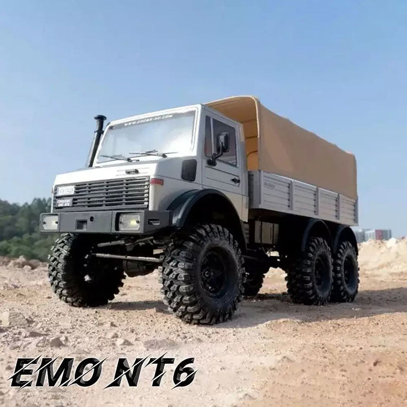 CROSSRC EMO NT6 Simulation Unimog 6WD 6x6 110 RC Car Off-Road Crawler Vehicle RTR