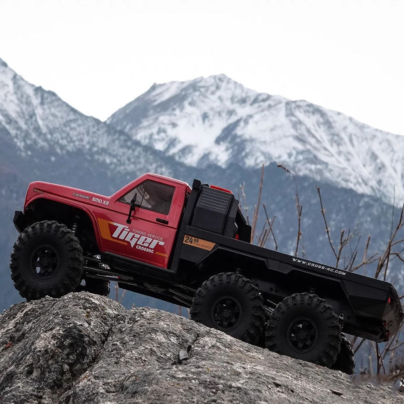 CROSSRC EMO XL BIG BISON 1/8 RC Car 6WD 6X6 Climbing Crawler Off-Road Vehicle Electric RC Truck