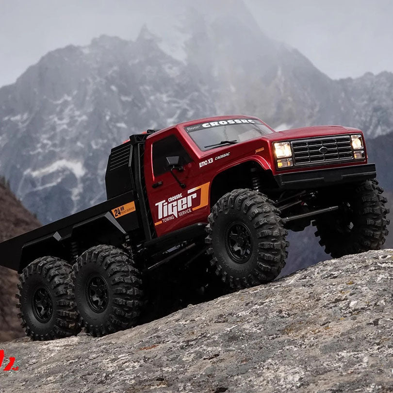 CROSSRC EMO XL BIG BISON 1/8 RC Car 6WD 6X6 Climbing Crawler Off-Road Vehicle Electric RC Truck