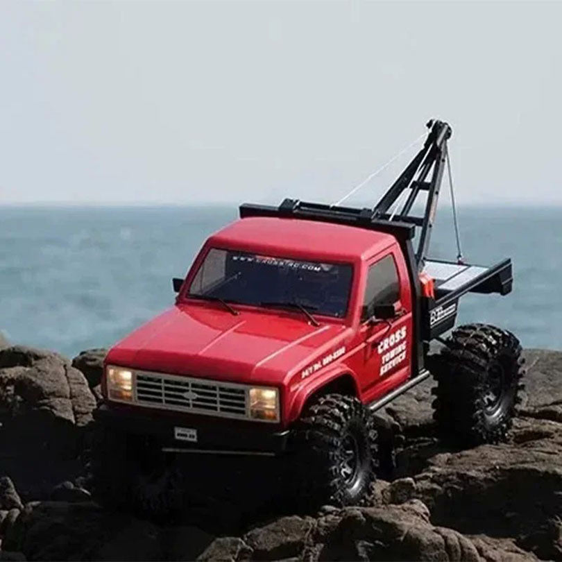 CROSSRC EMO X3 Northeastern Tigers 4WD RC Car 1/8 Climbing Crawler Off Road Rescue Vehicle