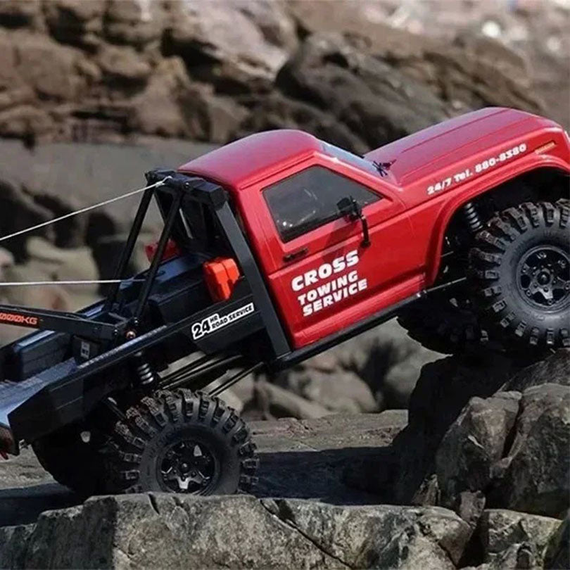 CROSSRC EMO X3 Northeastern Tigers 4WD RC Car 1/8 Climbing Crawler Off Road Rescue Vehicle