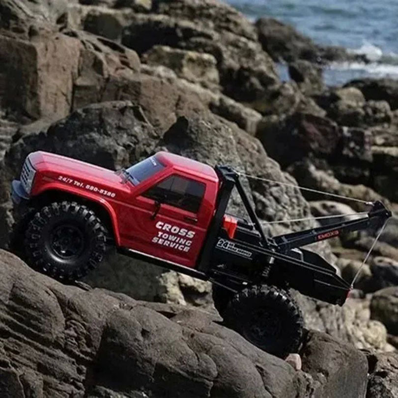 CROSSRC EMO X3 Northeastern Tigers 4WD RC Car 1/8 Climbing Crawler Off Road Rescue Vehicle