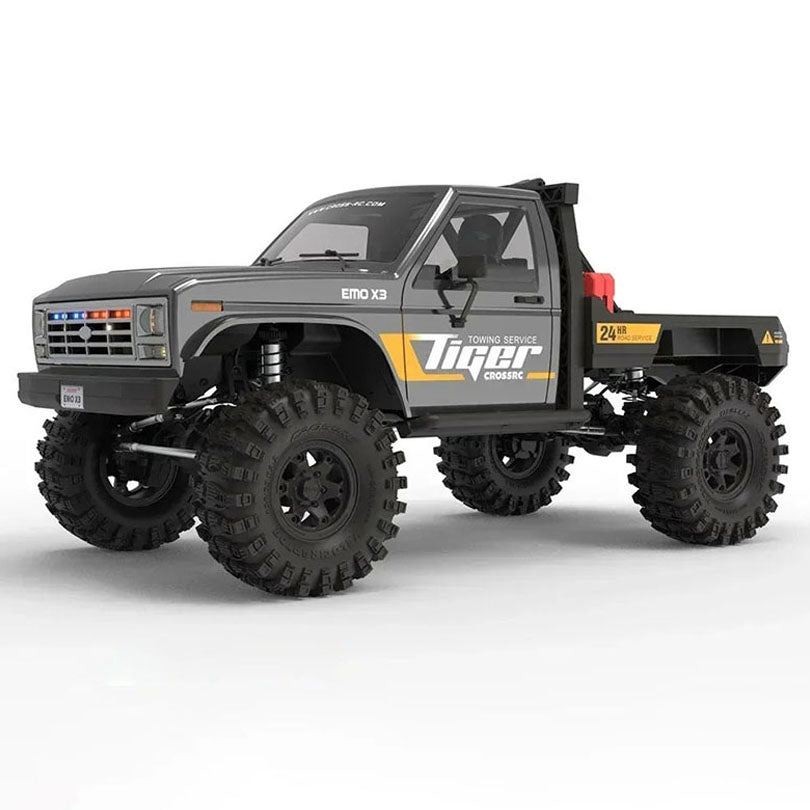 CROSSRC EMO X3 Northeastern Tigers 4WD RC Car 1/8 Climbing Crawler Off Road Rescue Vehicle