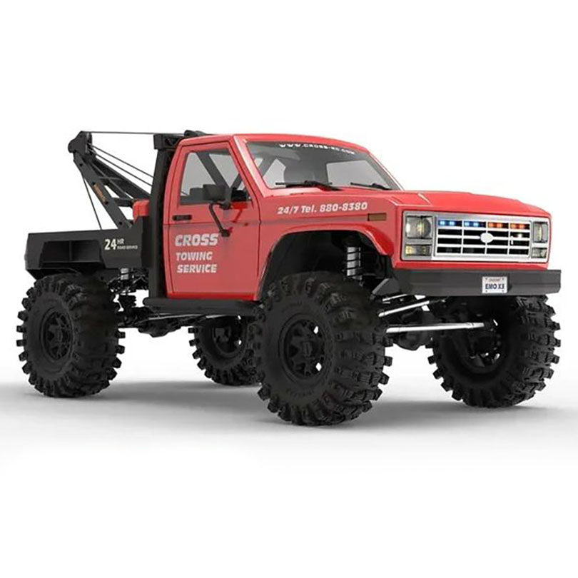 CROSSRC EMO X3 Northeastern Tigers 4WD RC Car 1/8 Climbing Crawler Off Road Rescue Vehicle