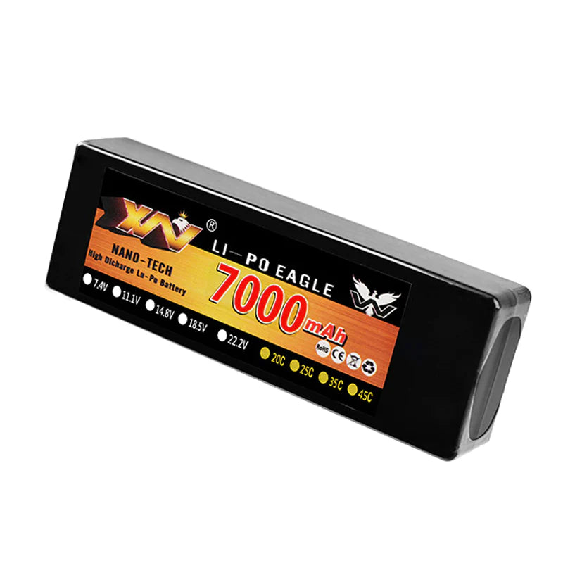 Can be used for Henglong remote control tank 7000 mAh lithium battery