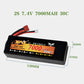 Can be used for Henglong remote control tank 7000 mAh lithium battery