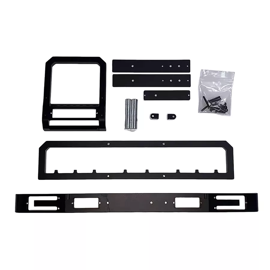 CROSSRC EMO XX XXL 1/6 RC Crawler Metal Front Bumper LED Light Mod Accessory Metal front bumper - ACCESSORIES | FUNYAT