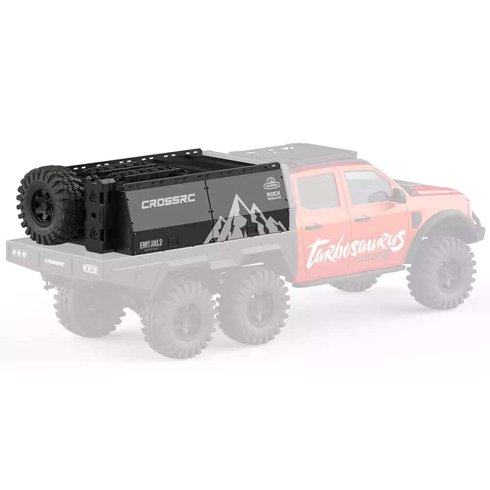 CROSSRC EMO XXL2 Tyrannosaurus 1/5 RC Car Rear Trunk Modification