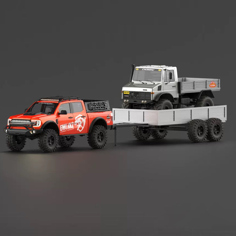 CROSSRC EMO XX2/XXL2 Tyrannosaurus 1/5 RC Car Stainless Steel Chassis Guard /Counterweight/Off-Road Trailer
