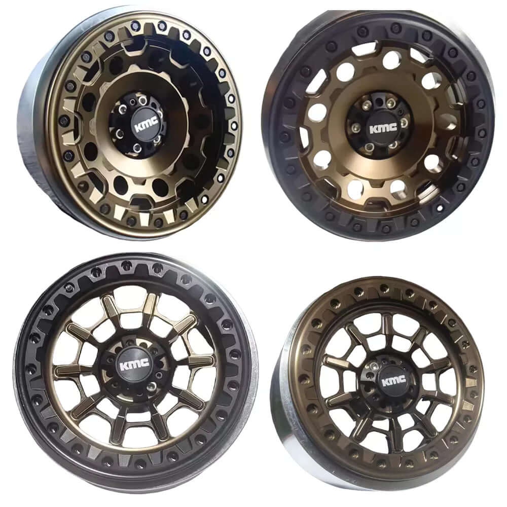 CROSSRC EMO XX XXL 1/6 RC Crawler 3.5-inch Metal Wheel Hub Mod Accessory 4 Sets - ACCESSORIES | FUNYAT
