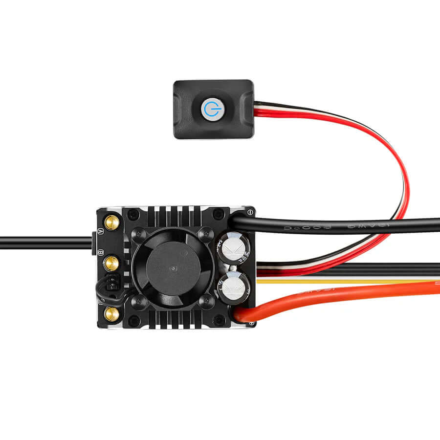 Hobbywing XeRun AXE Plus R3 135A ESC & Brushless Motor for 1/10 RC Crawler – FOC System Waterproof - RC Crawler Parts | FUNYAT
