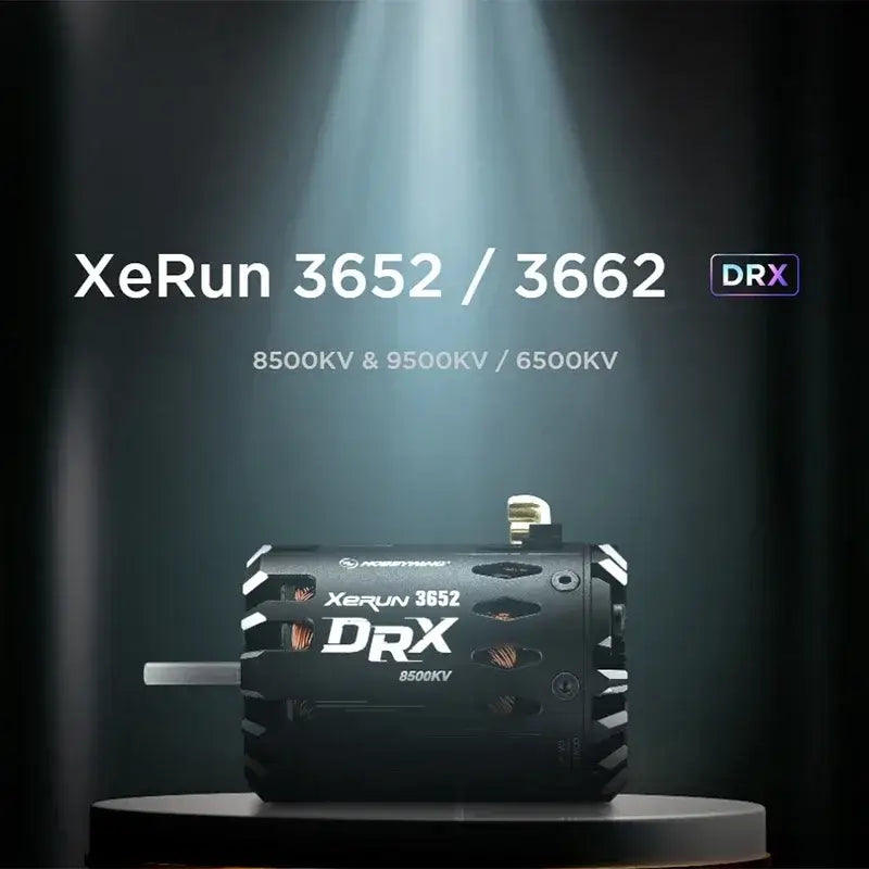 Hobbywing XeRun 3652 / 3662 DRX Sensored Brushless Motor for 1/10 Drag Racing RC Car - RC Motor | FUNYAT