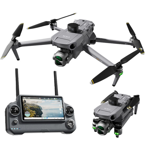 SMRC WING100 8K GPS Drone – 3-Axis Gimbal, Obstacle Avoidance, 5G, Optional Screen Remote - Drone | FUNYAT