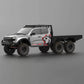CROSSRC EMO XL4 Silver 6WD ARTR Rolling Chassis Version for Custom Power System
