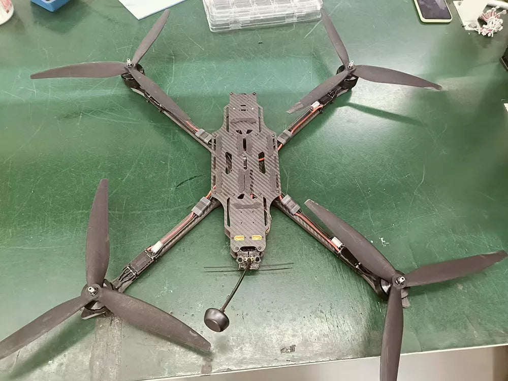 MANTA 15X Lite 15 inch FPV Drone 8KG Payload 20KM 5.8G 3W VTX ELRS RX Long Distance FPV Drone Kit - FPV Drone | FUNYAT