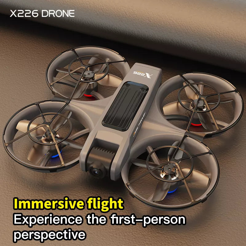 X226 VR Drone Screen Control HD Aerial Photography Dual-Camera Optical Flow Positioning Brushless Quadcopter - FPV Drone | FUNYAT