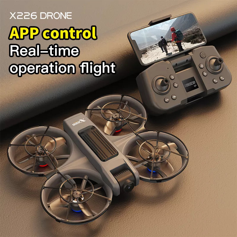 X226 VR Drone Screen Control HD Aerial Photography Dual-Camera Optical Flow Positioning Brushless Quadcopter - FPV Drone | FUNYAT