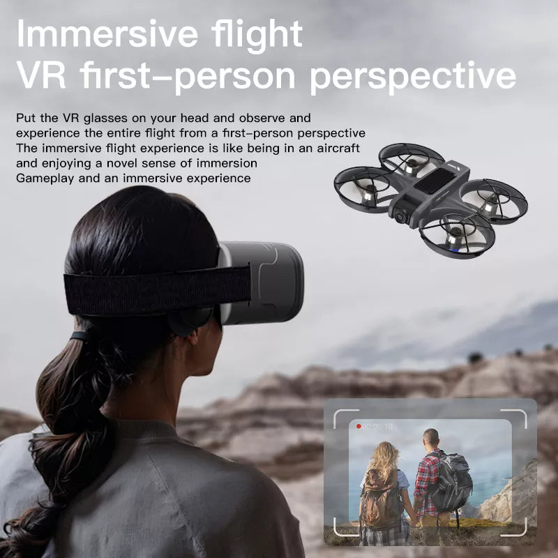 X226 VR Drone Screen Control HD Aerial Photography Dual-Camera Optical Flow Positioning Brushless Quadcopter - FPV Drone | FUNYAT