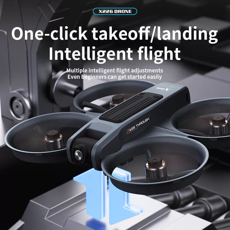 X226 VR Drone Screen Control HD Aerial Photography Dual-Camera Optical Flow Positioning Brushless Quadcopter - FPV Drone | FUNYAT
