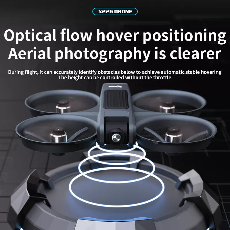 X226 VR Drone Screen Control HD Aerial Photography Dual-Camera Optical Flow Positioning Brushless Quadcopter - FPV Drone | FUNYAT