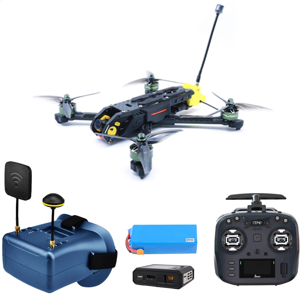 Rhion5 FPV drone 2207.5 1950KV brushless motor 6S 160km/h racing drone