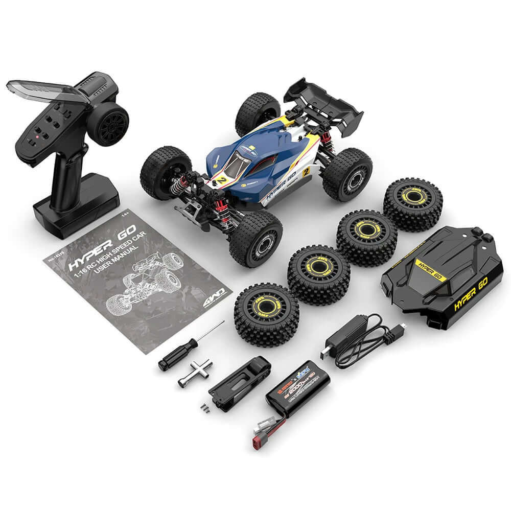 MJX Hyper Go 16213 Brushless 1/16 RC Car 4WD High Speed Off-Road RC Truck 16213 - RC Car | FUNYAT