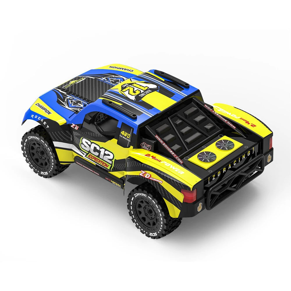 ZD Racing SC12 2.4GHz 4CH Radio System 180m Control Range RC Short Course Truck | FUNYAT