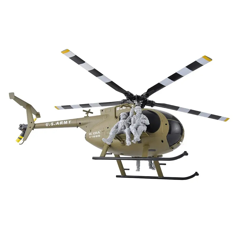 RCERA C189S MD500 RC helicopter side profile flybarless single-rotor 320mm rotor diameter