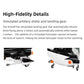 FLYWING Airwolf 470 retractable landing gear retracted clean fuselage silhouette in flight