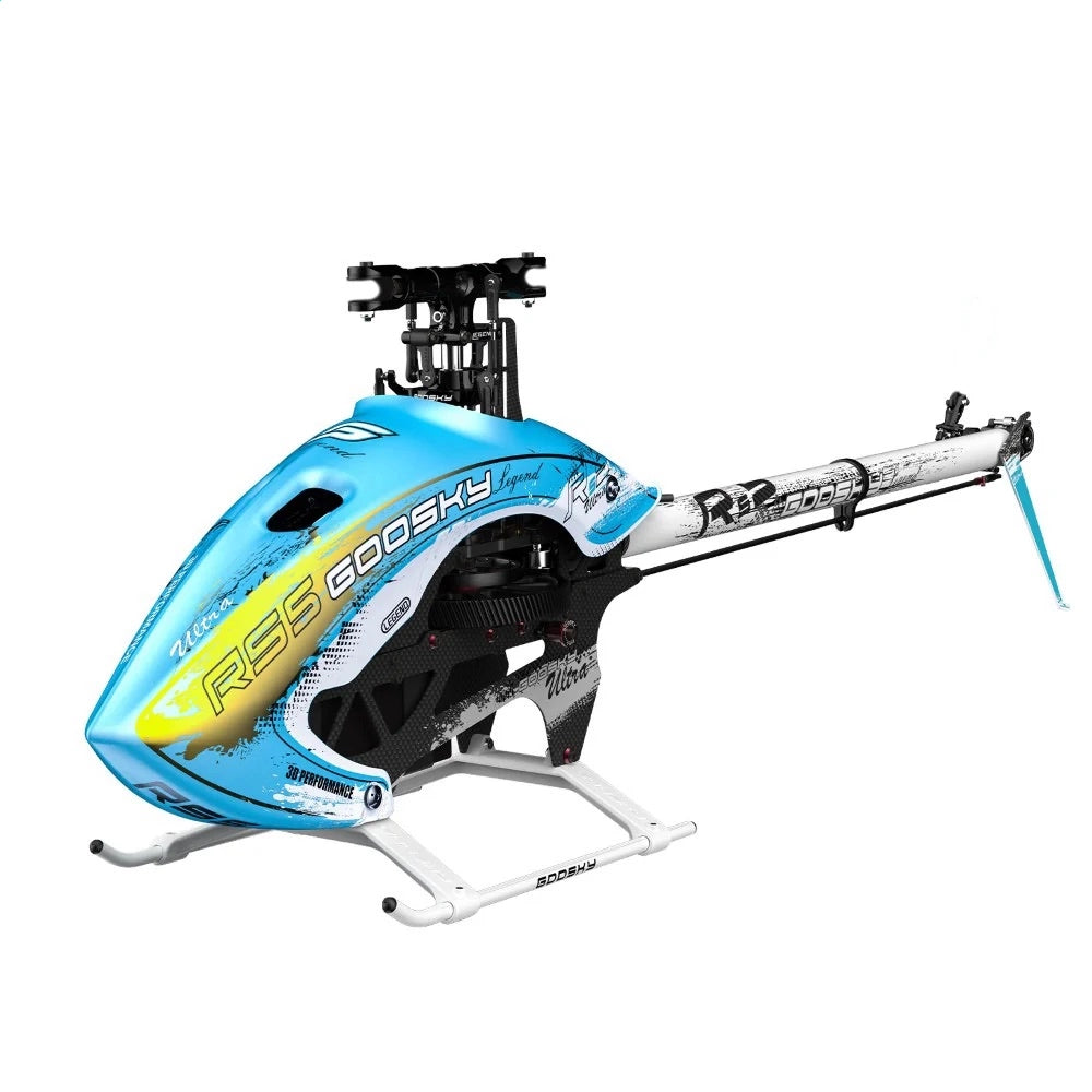 GOOSKY RS5 Ultra full-size cyclic tail servo mounting flybarless system 550 560-class compatible