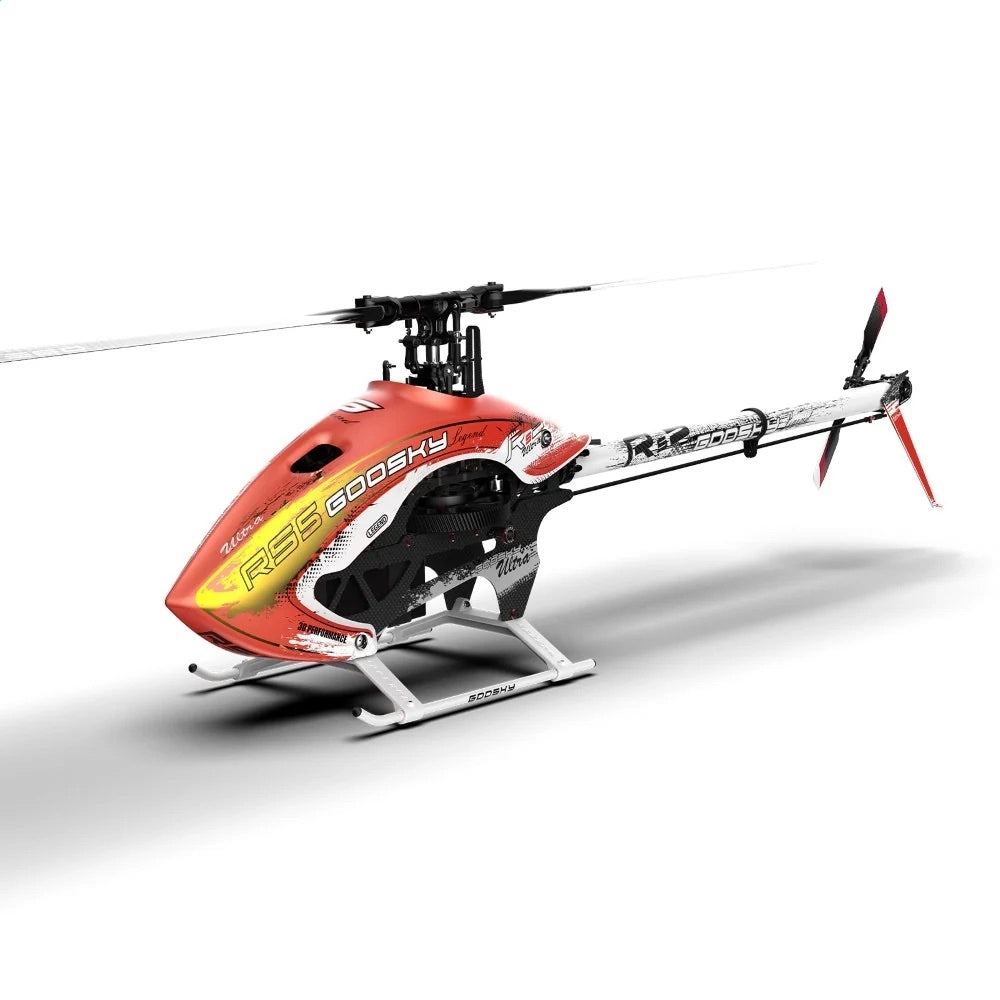 GOOSKY RS5 Ultra belt-driven tail 6mm belt 75T front pulley 16T tail pulley 4.6875:1 tail ratio