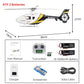 FLYWING EC-135 470L hovering outdoor GPS mode stable flight scale RC helicopter 1200g airframe