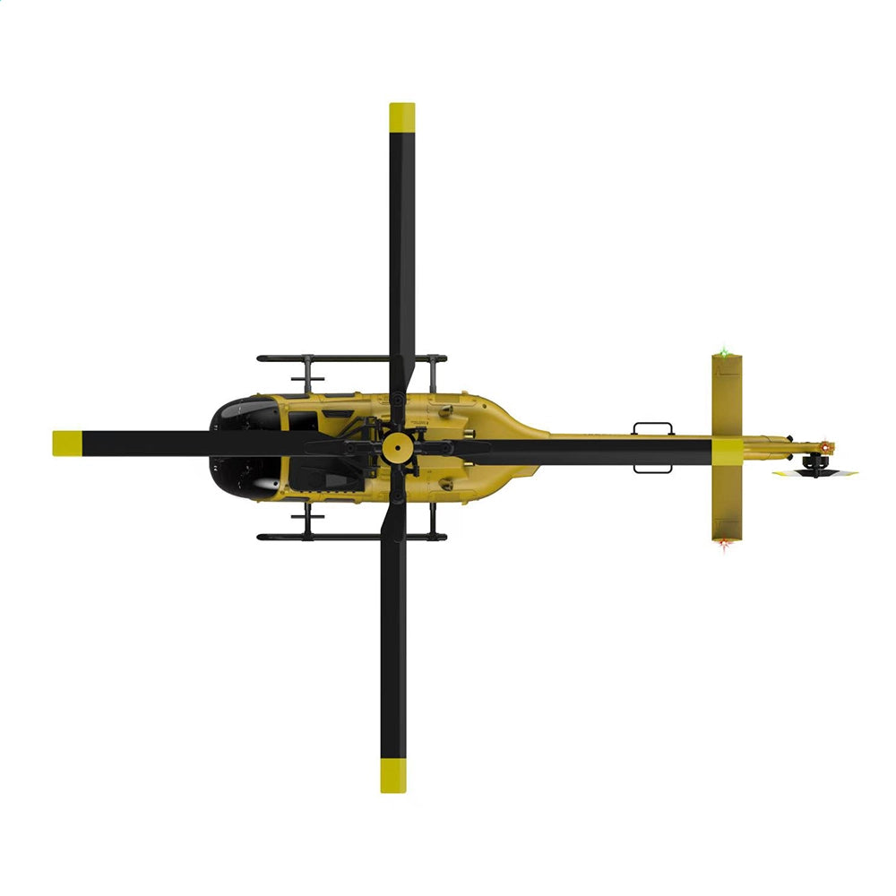 RCERA C180 yellow version 3 battery RTF package 13 min flight time brushless BO-105 FUNYAT