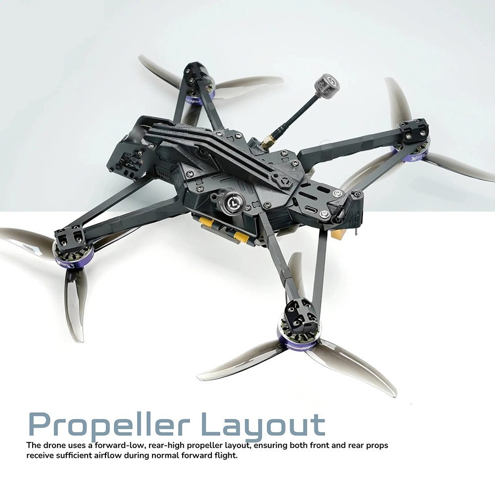 AstroRC Star-Rover60 DJI O4 Pro digital HD video system option 6-inch long-range FPV drone