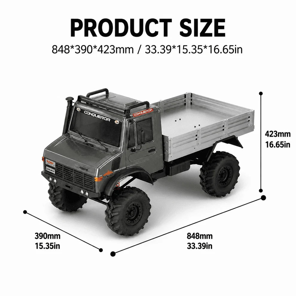 WLtoys 064308 Big Shark 22kg package weight full box contents 1/6 scale off-road RC truck