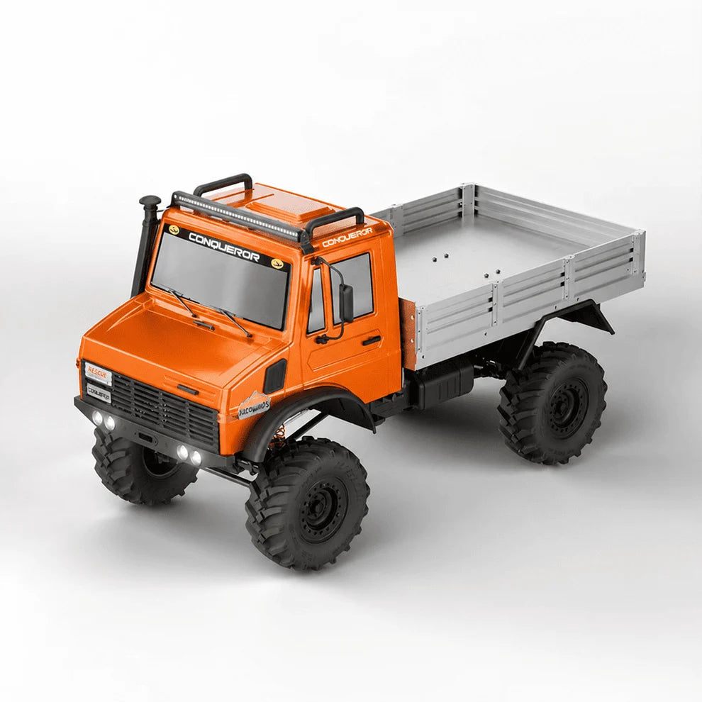 WLtoys 064308 Big Shark top view 848x390x423mm 1/6 4WD off-road RC truck orange