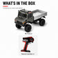 WLtoys 064308 grey version side profile 514mm wheelbase 110mm ground clearance