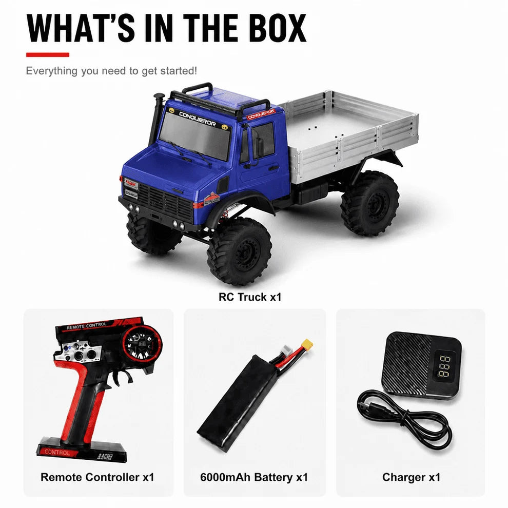 WLtoys 064308 grey version outdoor trail driving gravel dirt terrain 1/6 off-road RC truck