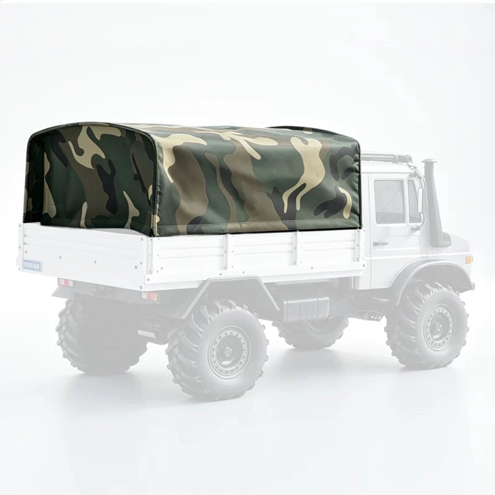 WLtoys 064308 military cargo canopy upgrade package contents 1/6 RC truck accessory