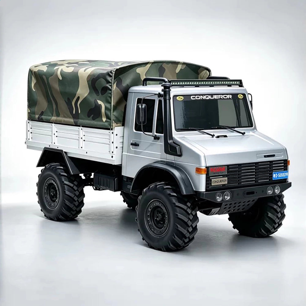 WLtoys 064308 military cargo canopy full view upgrade kit 1/6 scale RC truck body accessory