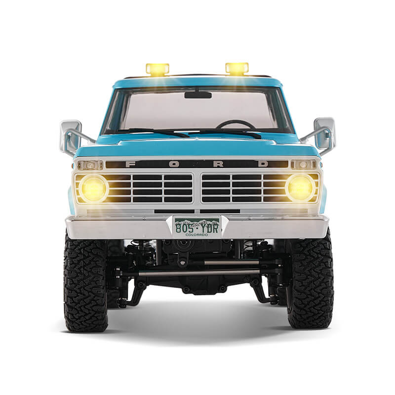FMS FCX18 II Ford F-100 1:18 Scale 4WD RC Crawler — LCG Chassis, 2-Speed Gearbox, Magnetic Body Release, RTR - RC Car | FUNYAT