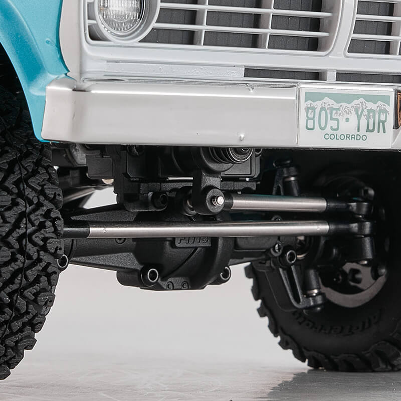 FMS FCX18 II Ford F-100 1:18 Scale 4WD RC Crawler — LCG Chassis, 2-Speed Gearbox, Magnetic Body Release, RTR - RC Car | FUNYAT