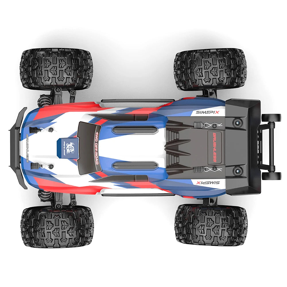 MJX Hyper Go 16212 1/16 Brushless 4WD RC Truck — 45 km/h High-Speed Off-Road RTR - RC Car | FUNYAT